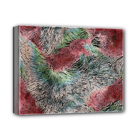 Design Pattern Scarf Gradient Deluxe Canvas 14  X 11  (stretched)