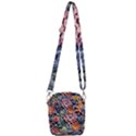 3d Flower Bloom Embossed Pattern Shoulder Strap Belt Bag View3