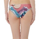 Paper Art Pastel Hipster Bikini Bottoms View2