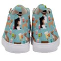 Chihuahua Bubble Kawaii Boba Tea Cute Dog Kids  Mid-Top Canvas Sneakers View4
