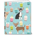 Chihuahua Bubble Kawaii Boba Tea Cute Dog 8  x 10  Hardcover Notebook View1