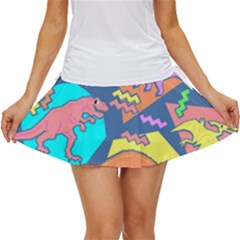 Dinosaur Pattern Women s Skort