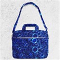 Blue Bubbles Abstract MacBook Pro 13  Shoulder Laptop Bag  View1