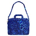 Blue Bubbles Abstract MacBook Pro 13  Shoulder Laptop Bag  View2