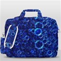 Blue Bubbles Abstract MacBook Pro 13  Shoulder Laptop Bag  View3