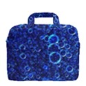 Blue Bubbles Abstract MacBook Pro 13  Shoulder Laptop Bag  View4