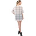 Mesh Oversized Chiffon Top View2