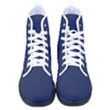 Space Cadet Blue	 - 	High-Top Canvas Sneakers View1