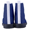 Space Cadet Blue	 - 	High-Top Canvas Sneakers View4