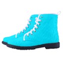 Spanish Sky Blue	 - 	High-Top Canvas Sneakers View2
