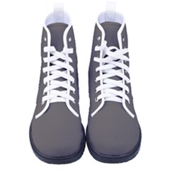 Vampire Grey	 - 	high-top Canvas Sneakers