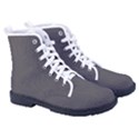 Vampire Grey	 - 	High-Top Canvas Sneakers View3