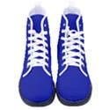 Admiral Blue	 - 	High-Top Canvas Sneakers View1