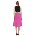 Bubble Gum Pink	 - 	A-Line Full Circle Midi Skirt With Pocket View4
