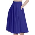 Picotee Blue	 - 	A-Line Full Circle Midi Skirt With Pocket View2