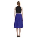 Picotee Blue	 - 	A-Line Full Circle Midi Skirt With Pocket View4