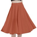 Dark Mango	 - 	A-Line Full Circle Midi Skirt With Pocket View1