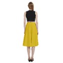 Jonquil Yellow	 - 	A-Line Full Circle Midi Skirt With Pocket View4