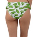 Vegetable Pattern With Composition Broccoli Frill Bikini Bottoms View2