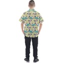 Flora Nature Color Japanese Patterns Men s Short Sleeve Shirt View2