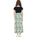 Flora Nature Color Japanese Patterns Kids  Flared Maxi Skirt View2