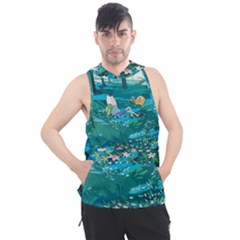 Psychedelic Adventure Men s Sleeveless Hoodie