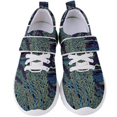 Dark Psychedelic Women s Velcro Strap Shoes