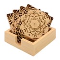 Mandalas Psychedelic Bamboo Coaster Set View1