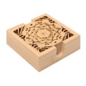 Mandalas Psychedelic Bamboo Coaster Set View2