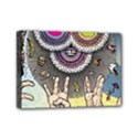 Vintage Trippy Aesthetic Psychedelic 70s Aesthetic Mini Canvas 7  x 5  (Stretched) View1