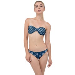 Pattern Baroque Art Drawing Classic Bandeau Bikini Set