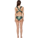 River Forest Wood Nature Low Cut Ruffle Edge Bikini Set View4