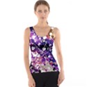Paint Texture Purple Watercolor Tank Top View1