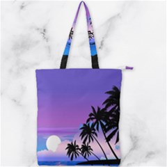 Scenery Landscape Nature Double Zip Up Tote Bag