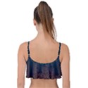 Dark Forest Nature Frill Bikini Top View2