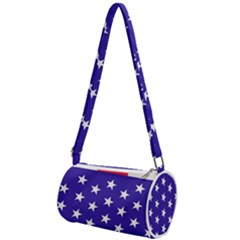 Usa Independence Day July Background Mini Cylinder Bag