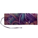 Abstract African Art Pattern Roll Up Canvas Pencil Holder (M) View1