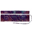 Abstract African Art Pattern Roll Up Canvas Pencil Holder (M) View2