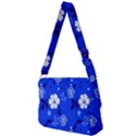 Blooming-seamless-pattern-blue-colors Full Print Messenger Bag (L) View2