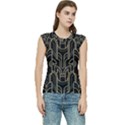 Art-deco-geometric-abstract-pattern-vector Women s Raglan Cap Sleeve Tee View1