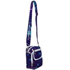 Realistic-night-sky-poster-with-constellations Shoulder Strap Belt Bag