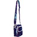 Realistic-night-sky-poster-with-constellations Shoulder Strap Belt Bag View1
