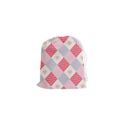 Cute-kawaii-patches-seamless-pattern Drawstring Pouch (xs)