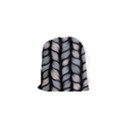 Seamless-pattern-with-interweaving-braids Drawstring Pouch (XS) View1