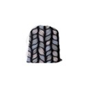 Seamless-pattern-with-interweaving-braids Drawstring Pouch (XS) View2