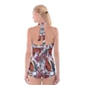 Natural-seamless-pattern-with-tiger-blooming-orchid Boyleg Halter Swimsuit  View2