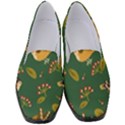 Cute-seamless-pattern-bird-with-berries-leaves Women s Classic Loafer Heels View1