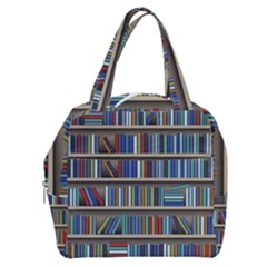 Bookshelf Boxy Hand Bag by uniart180623