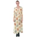 Seamless-pattern-colorful-easter-egg-flat-icons-painted-traditional-style Button Up Maxi Dress View1
