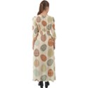Seamless-pattern-colorful-easter-egg-flat-icons-painted-traditional-style Button Up Maxi Dress View2